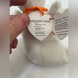 Ty Beanie Babies Spooky Ghost stuffed animal